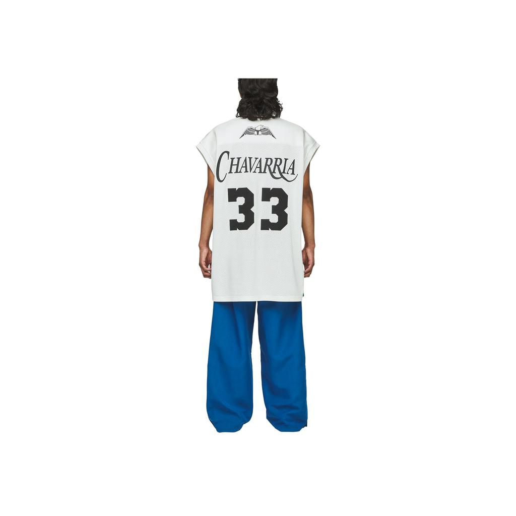 adidas X Willy Chavarria Jabbar Basketballtrikot Oberteil Off-White Unisex Oberteile JV6410