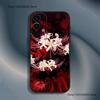 Ghoul Red Spider Lily Tokyo For Samsung Phone Case S25,S24,S21,S22,S23,S30,Ultra,S20,Plus,Fe,Lite,5G Black Cover