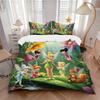 Fairy Garden Adventure Print 3Pcs Bedding Setduvet Cover With 2 Bedropillowcase Home Birthday Gift