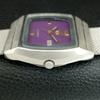 VINTAGE SEIKO 5 AUTOMATIC 6309A JAPAN MENS PURPLE COLOR DIAL WATCH A708464-1