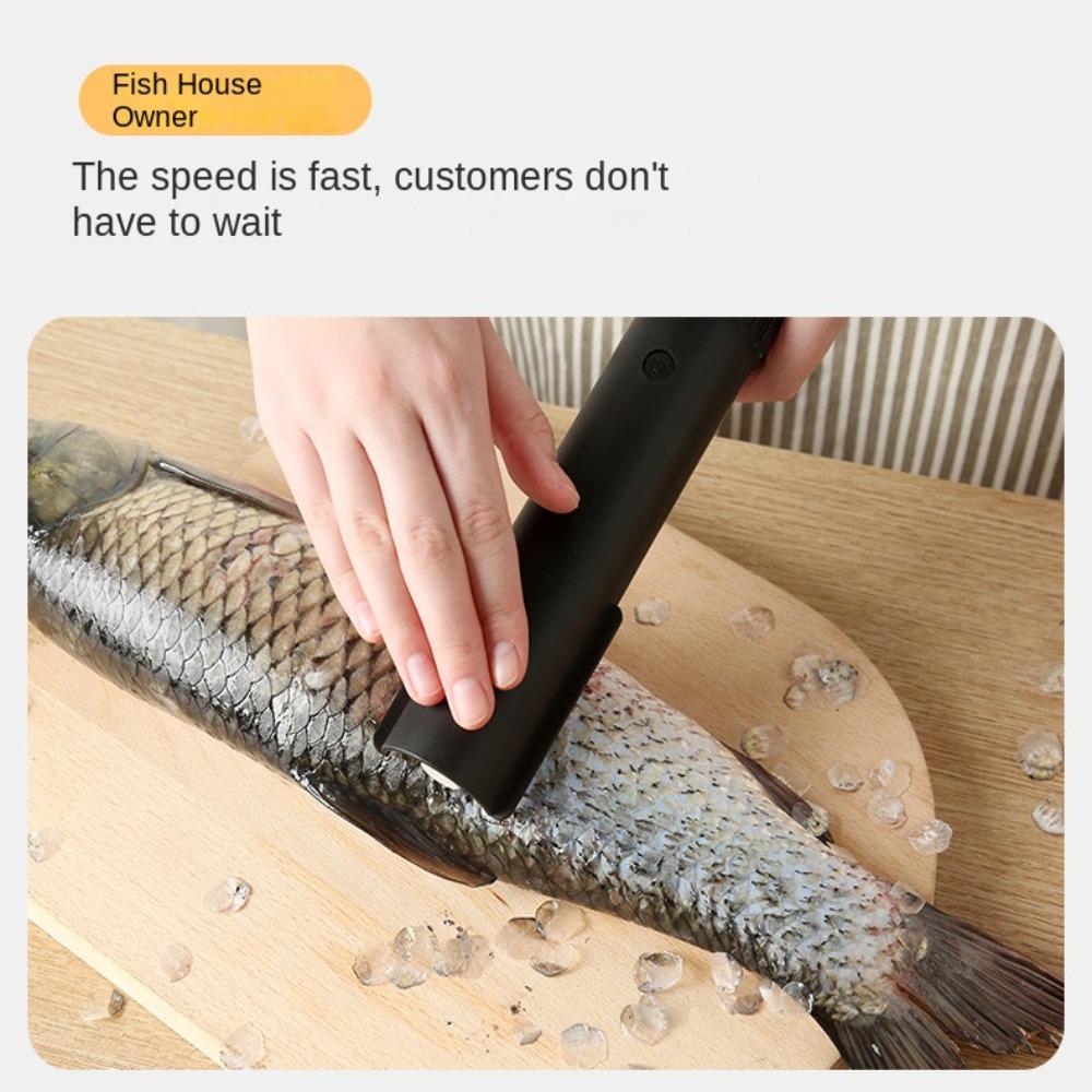 Waterproof Electric Fish Scraper USB Rechargeable Scaler Scraper Fish Scale Remover  Kitchen Tool