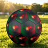 Portugal Football Printed Size 5 Soccer Ball Wear Resistant Standard Adult Training Football Fan Gift for Indoor Outdoor Match Sports