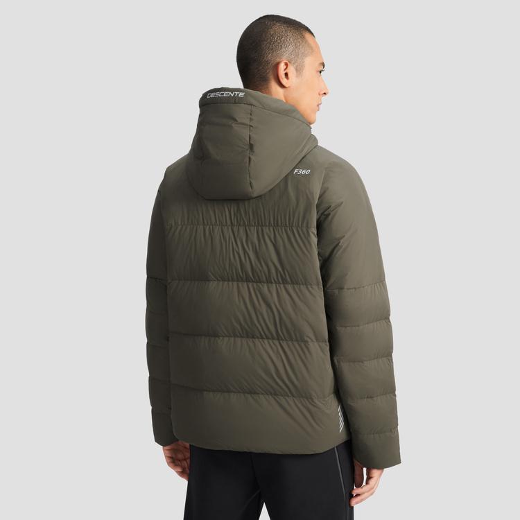 DESCENTE Down Jackets Men's Hooded Moderate Down Jacket D3431RDJ46