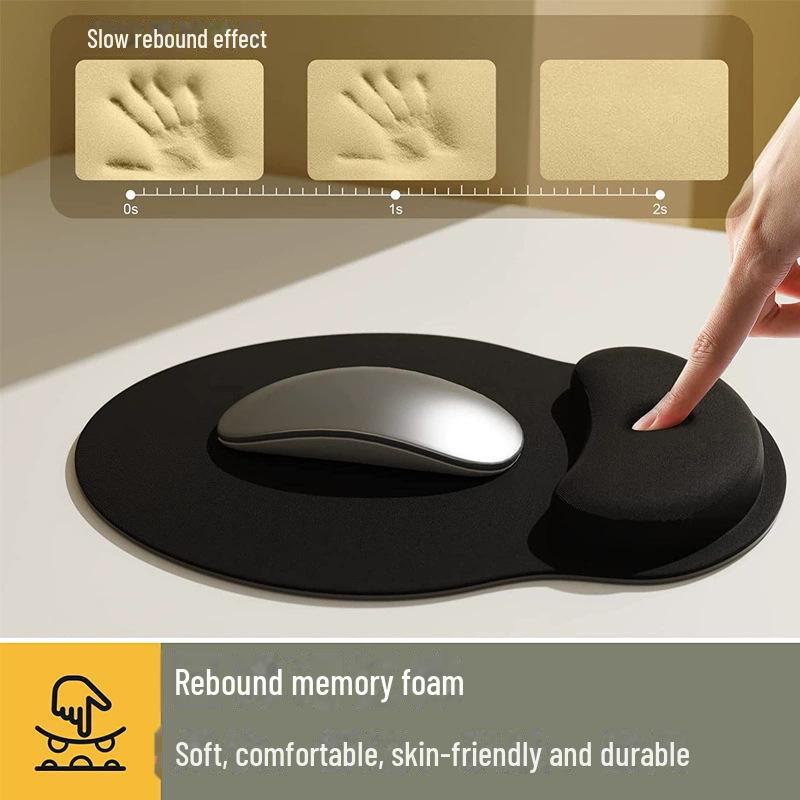 Cross-Border Memory Foam Wrist Pad: Dirt-Resistant, Slow Rebound Hand Rest for Mouse and Keyboard Use