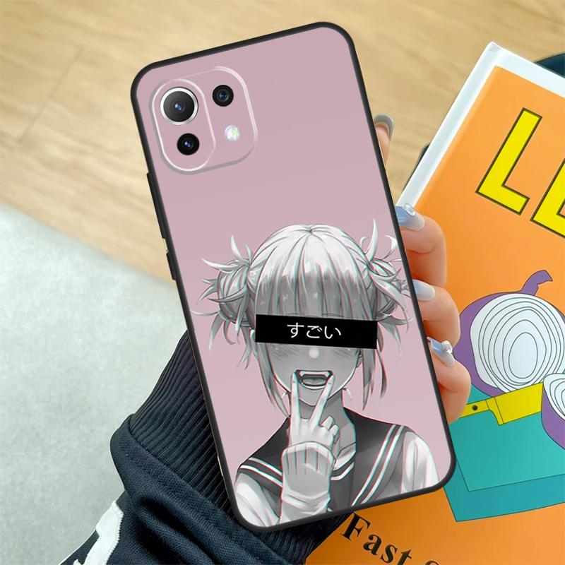 Waifu Anime Manga Senpai Girl Hülle für Xiaomi 15 Ultra 13 14 11T 12T 13T 14T Pro POCO X7 Pro X3 X5 X6 F5 F6 F7 Pro Coque