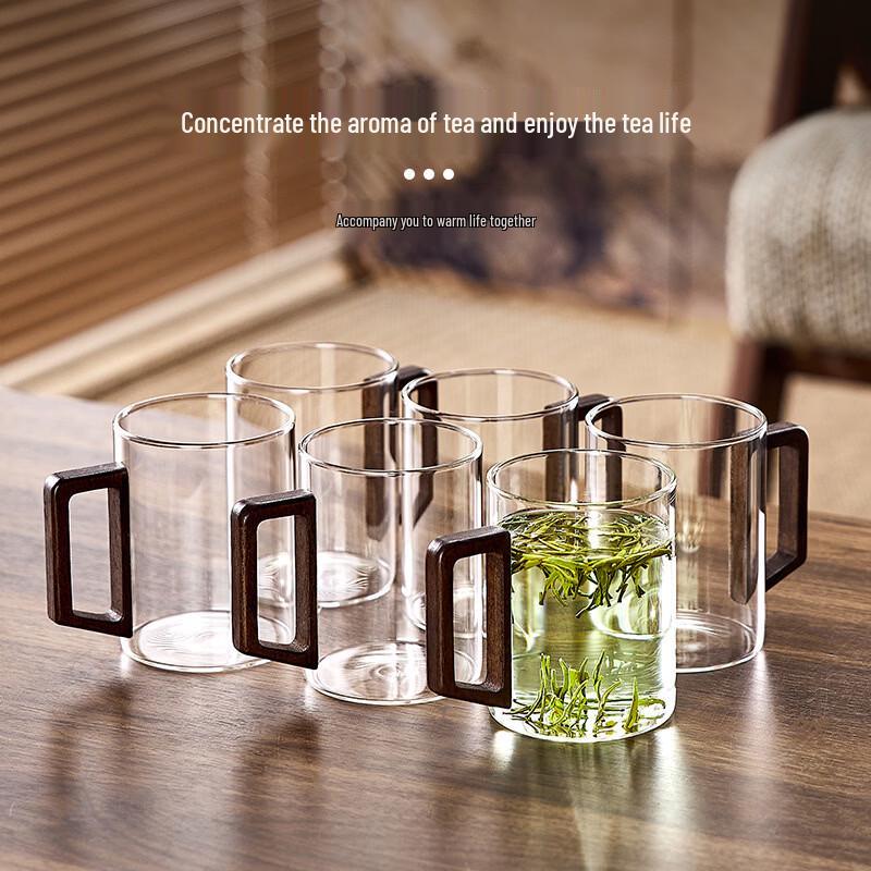 Hantun High Borosilicate Glass Cup Set