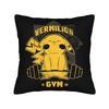 Cartoon Pillowcase Polyester Cushion Cover Decor Pokemoned Throw Pillow Case Cover Home Zipper 45X45Cm