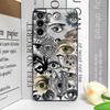 Horror Eyes Phone Case for Samsung Galaxy S25 Ultra S23 FE S22 Plus S21 S24 FE Soft Art Covers for Samsung S24 PLUS Fundas Shell
