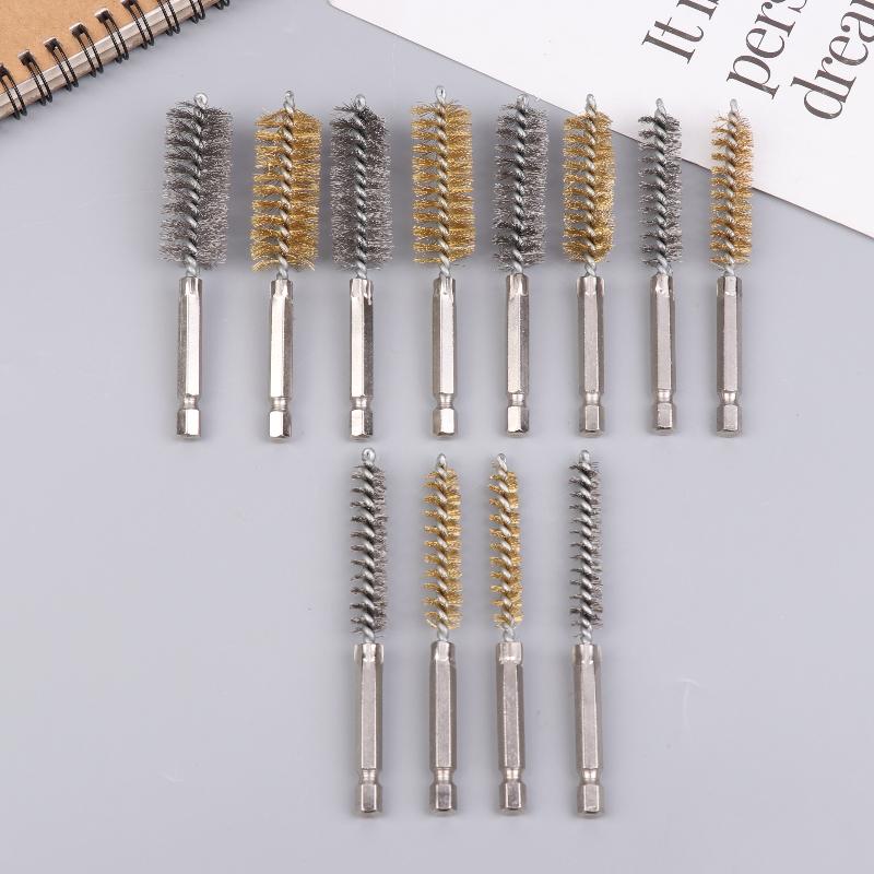 For Electric Drill Impact Tool Cleaning Stainless Steel Drilling Brush Twisted Wire Stainless Steel Cleaning Brushes