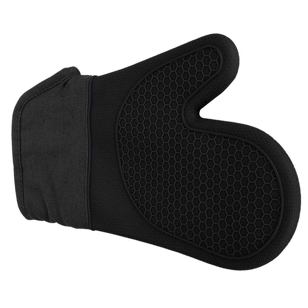 Silicone and Cotton Oven Glove Kitchen Heat Resistant Mitts for Microwave Oven Home Bakery
