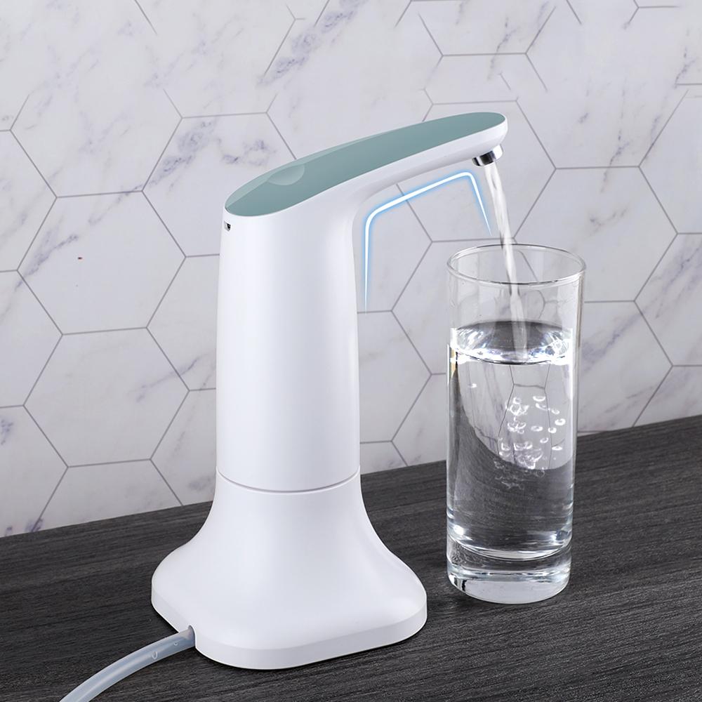 

Automatic Electric Water Pump Dispenser smart bottle Mini Drinking Switch Treatment Appliances USB Rechargeable Led