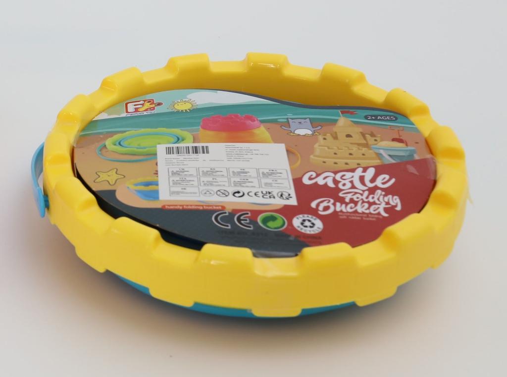 Sandbox Bucket Folding Round Green