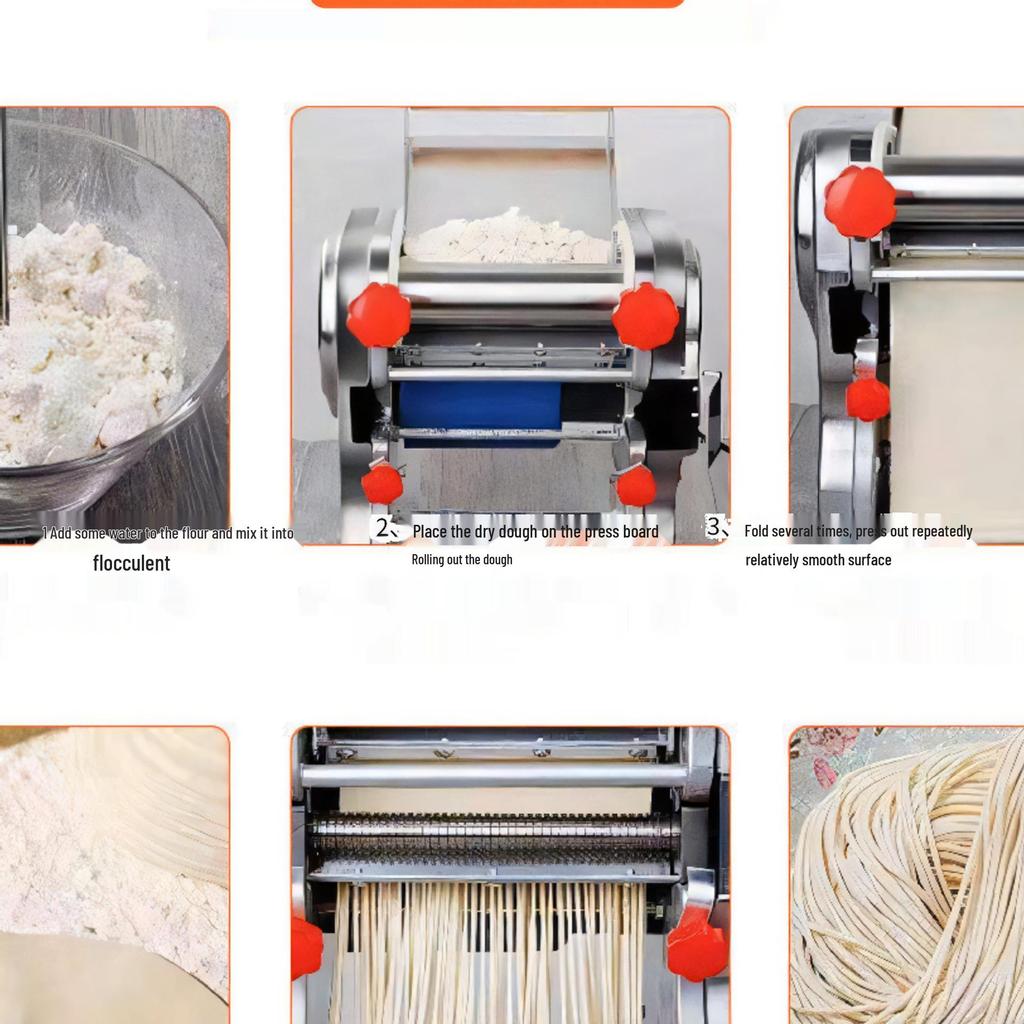 Free Shipping Semi-Automatic Stainless Steel Pasta Maker & Dumpling/Wonton Skin Machine