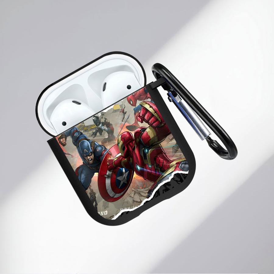 Marvel Comics Captain America Soft Earphone Cases Cover Case For Airpods 3 Pro2 Pro 4 1 Pro3 2
