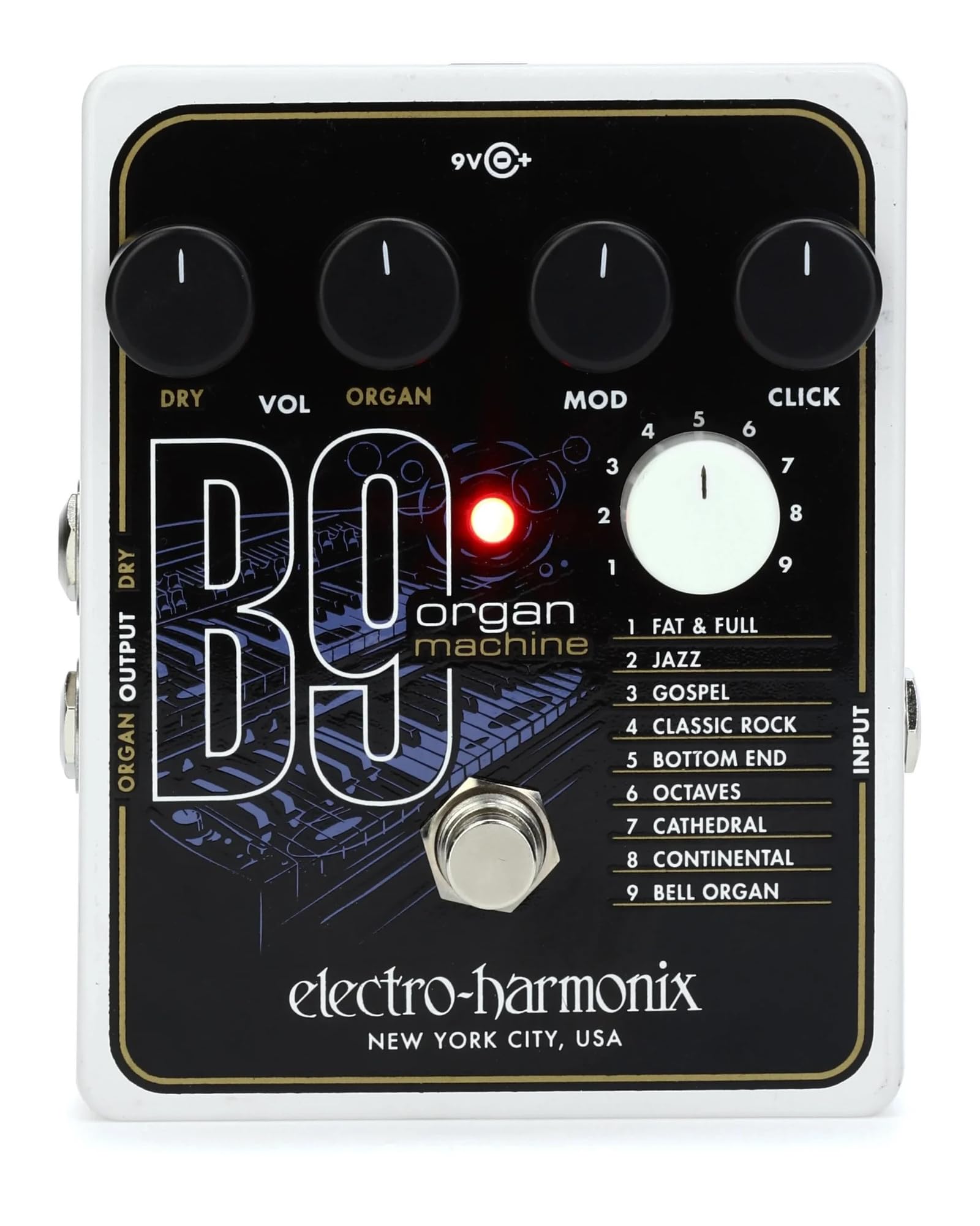 

симулятор ефекторного органу B9 Organ Machine electro-harmonix electro-harmonics []