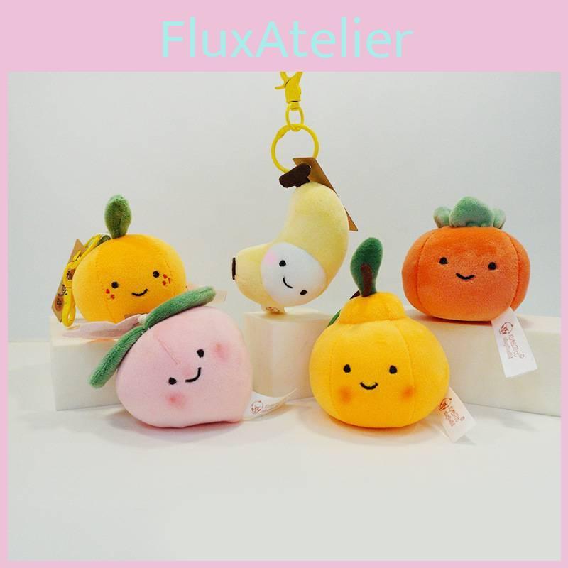 Charming Apple Plush Keychain With Short Plush For Youthful Backpack Accessories