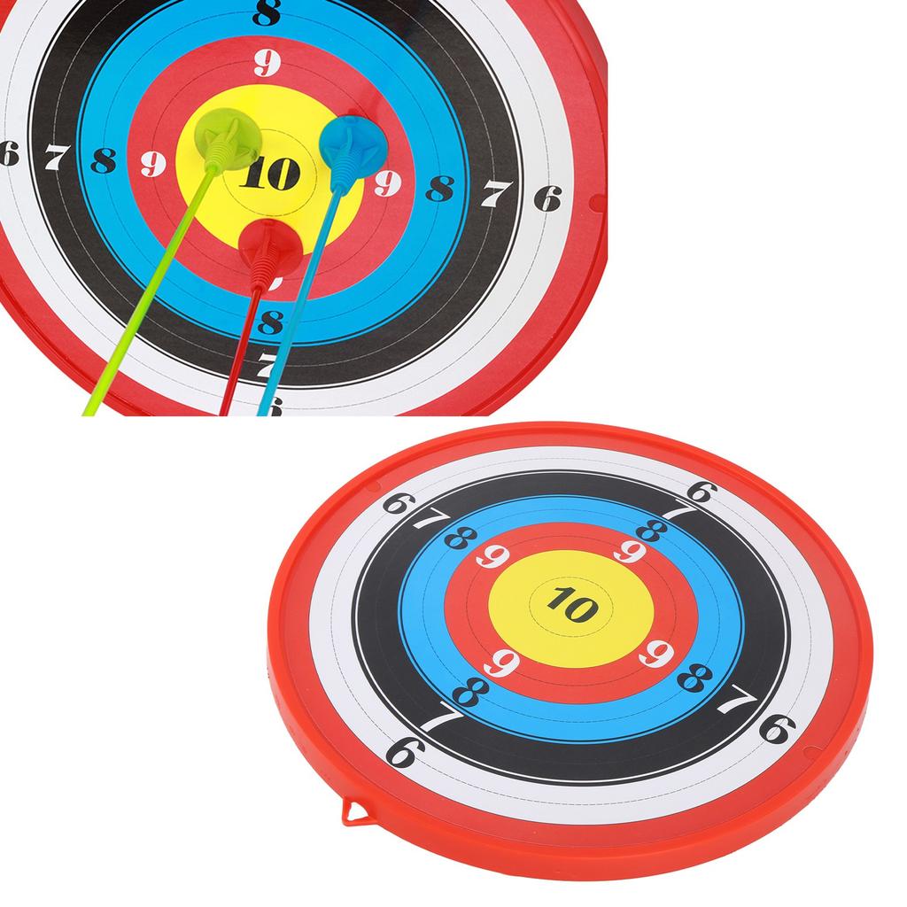 Tarcza łucznicza dla dzieci Okrągła Tarcza do strzelania strzałami z przyssawkami Tarcza łucznicza do strzelania Łuk Tarcza łucznicza do użytku wewnątrz i na zewnątrz Zabawki dla chłopców dziewczynek Duża