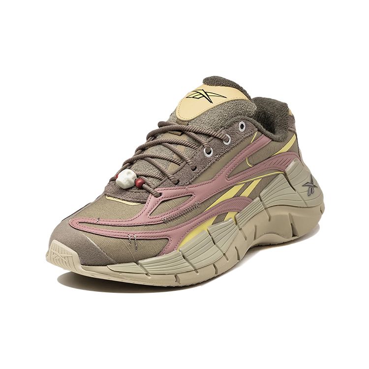 Reebok X Street Fighter Zig Kinetica 2.5 Unisex Cinnamon Stick Parched Earth Weathered Yellow GZ9539