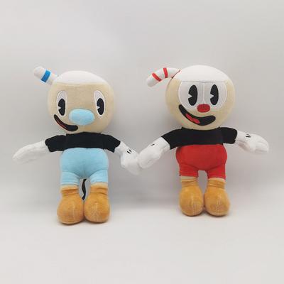 Teacup Head Adventure Cuphead Plush Toy Game Peripheral Mugman Doll