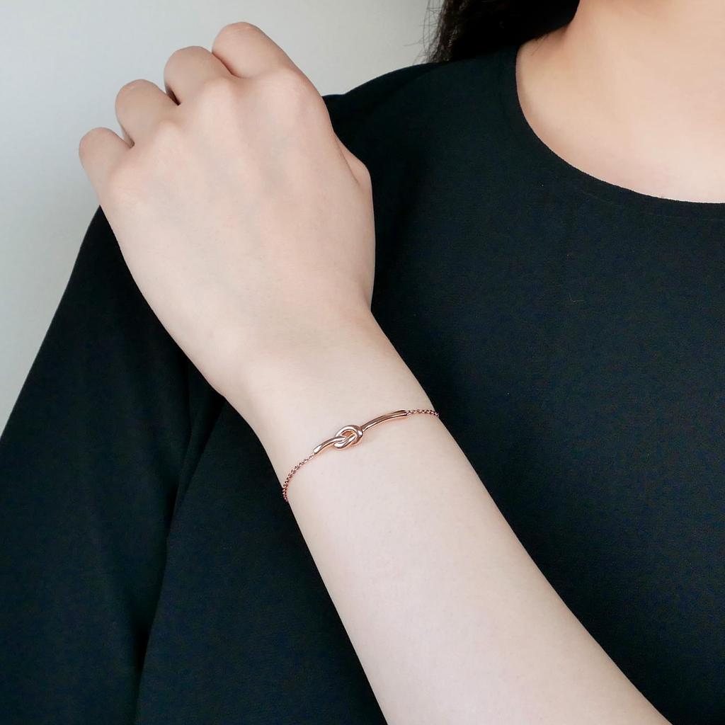 Vendome Silver Pink Gold Color Bracelet GS9B0106LSSI [Official] [V.A. Aoyama]