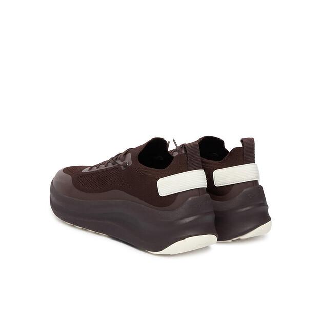 Calvin Klein Chunky Runner Lace Up Sock Knit Sneakers