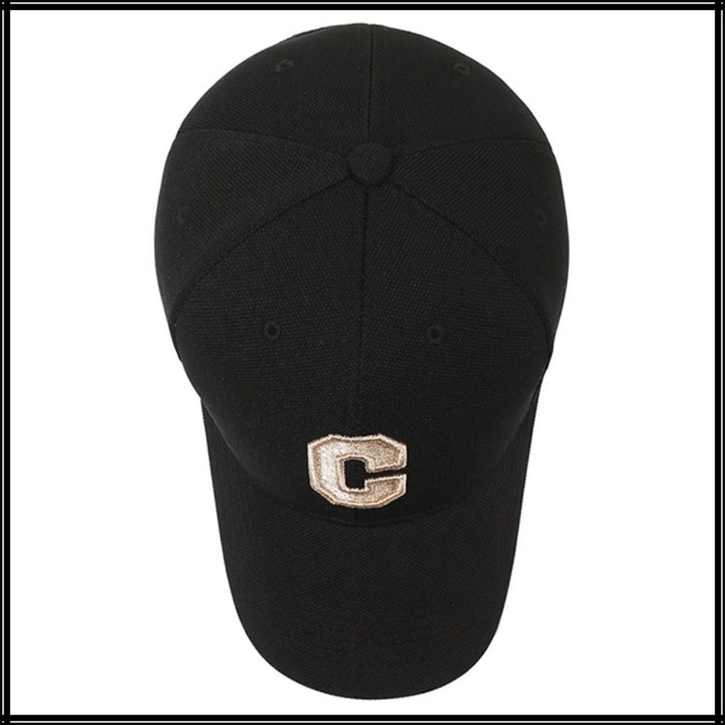 Cap Hat Logo 3D Embroidery Outdoor Cool Casual Men Women CZA152 [White Fang] (Black Gold)