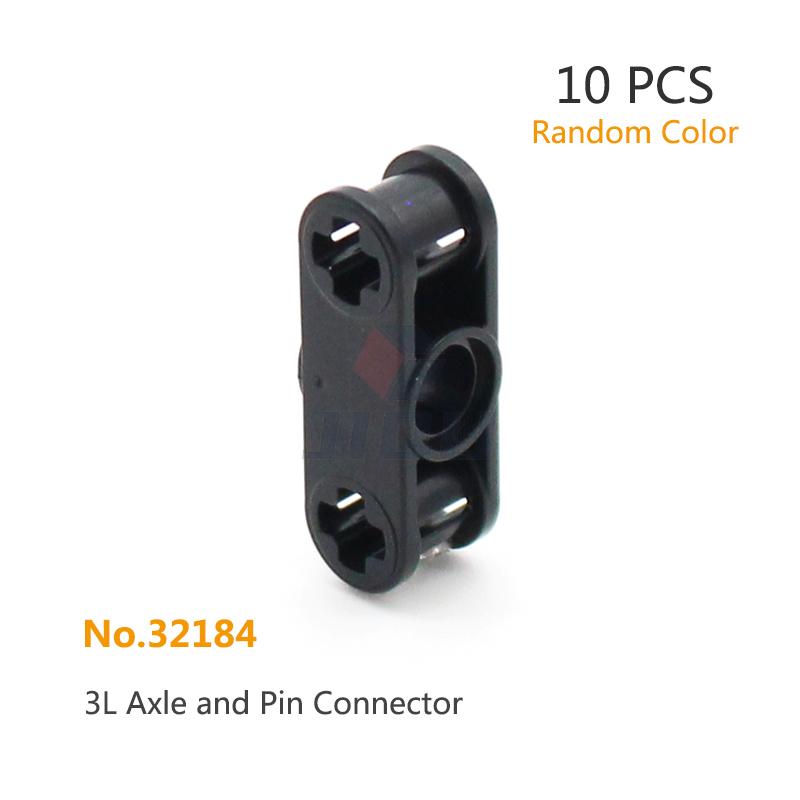 Technical Driving Ring Universal Joint Axle and Pin Connector with Holes Blocks MOC High-Tech Building Bricks Toy Replace Parts