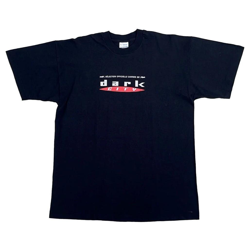Dark City 1998 90s Vintage Movie Promo Cannes Film Festival Rare Unisex T-Shirt