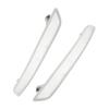 Riflettore paraurti anteriore bianco trasparente Migliora la visibilità dell'auto Riflettore indicatore laterale per X6 E71 2008‑2013