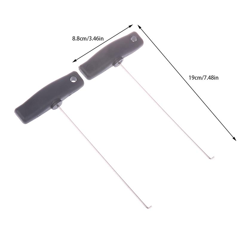 2Pcs Instrument Cluster Pulling Hooks T-Handle Tool Sets 140589023300 For SL R107/R129 Car Disassembly Hand-held Repair Tools