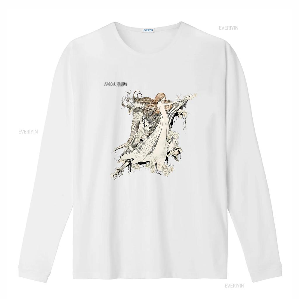 Nuovo Album Retro Procol Harum Maglietta Bianca Taglia Classica S 5XL CC4852 vintage Lavata Morbida Unisex Elastica Casual Alla Moda