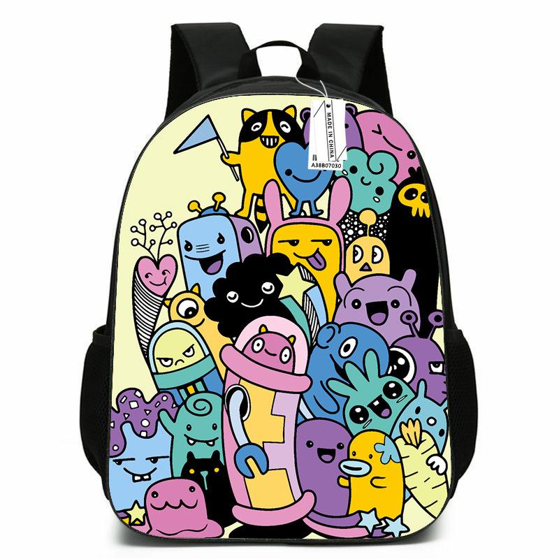 Garten Of Banban Garden Cartoon Anime School Bag Children'S Backpack Backpack