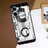 Old Cassette Tape Case For Redmi Note 13 Pro Plus 9 10 11 12 Pro 9S 10S 11S 12S Cover For Redmi 12 C 10C 13C