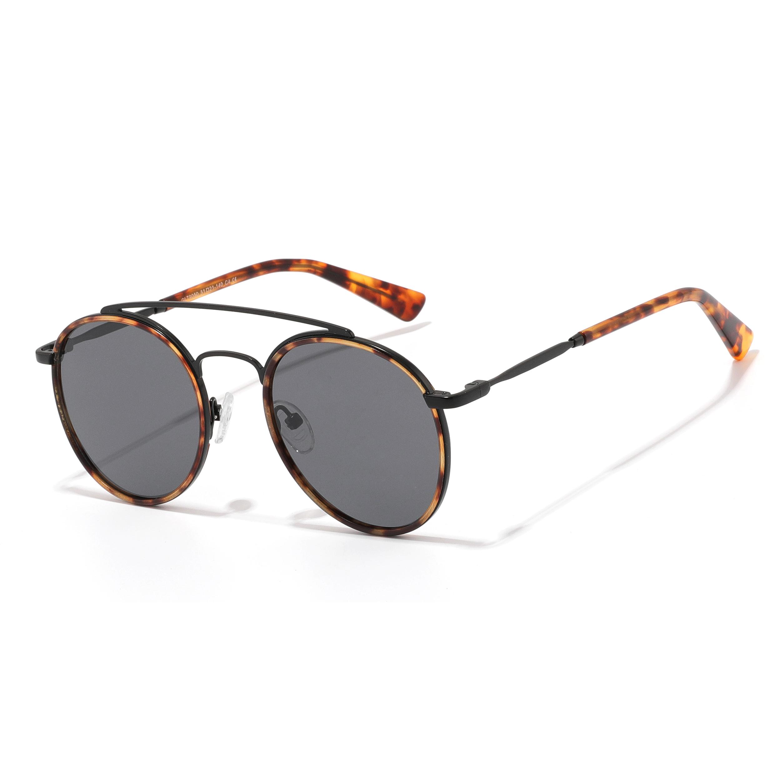

Vintage Round Steampunk Sunglasses Men Women Round Polarized Anti-UV Ray New Fashion Brand Designer Driving Metal Trendy Eyewear 1pcs