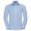 Russell Collection Mens Oxford Tailored Long-Sleeved Shirt