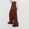 Lee X I Am Not Fat Tiger Series FW23 Elastic Waist Sports Pants Unisex pants Brown LUB007241204177A03039