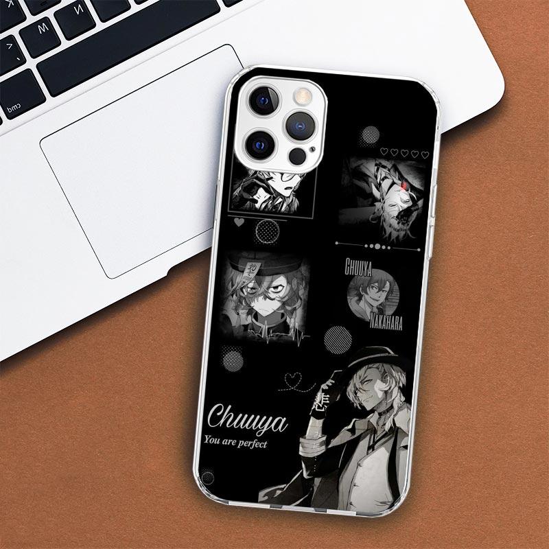Bungo Stray Dogs Nakahara Chuuya Phone Case For iPhone 11 12 13 Mini 14 15 Plus 17 Air 16 Pro Max 16E 7 8 SE 2020 Customized Pri