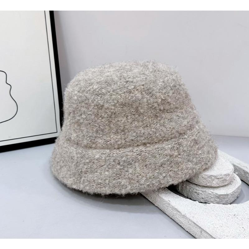 

25 ранняя осень новая высококачественная панама унисекс теплая панама складная шерстяная шляпа-ведро светло-серый