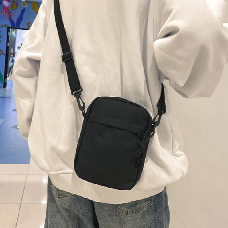 1Pc Boys Mori Small Satchel Ins Trendy Shoulder Bag Men's Sports and Leisure Small Backpack Women's Simple New Messenger Bag