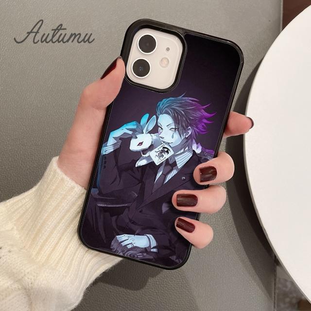 Fashion Hisoka Anime HUNTER×HUNTER Phone Case for iPhone 11 12 13 14 Pro Max Mini XR XS SE 2020 6S 7 8 Plus Galaxy S21 S22 Cover