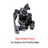 Original  Front Rear Disc Brake for KuKirin G2 Pro/G2 Max Electric Scooter Disc Brake Caliper Official  Parts