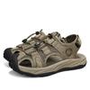 Fashion 2025 New Vintage Men's Sport Sandals Summer Outdoors Hiking Mesh Shoes Breathable Fashion Casual Sneakers Soft Bottom Male Flats