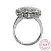 Großer ovaler Morganitring in reinem Silber, modisches Accessoire, exquisites und stilvolles Schmuckstück für Weihnachtsgeschenke