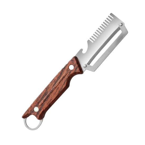 

Multi-Functional Vegetable Peeler with Ultra-Sharp Stainless Steel Blades for Easy Peeling Ergonomic Handle Rust-Proof Kitchen Peeler with Built-In A