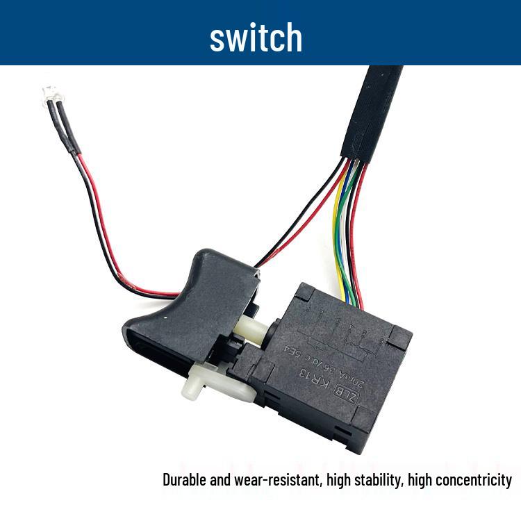 Dayi 2106 Brushless Electric Wrench Mainboard Switch Driver Circuit Board Installation Kit