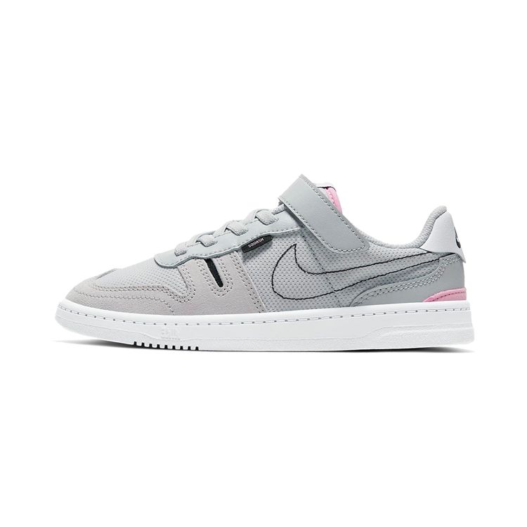

Детские кроссовки Nike Squash Type PS Grey Fog Pink, белые, черные CJ4120-002