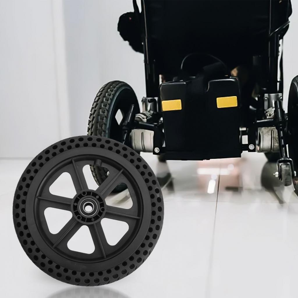 Accessory Electric Wheelchair Solid Tyre Tire Adjusted