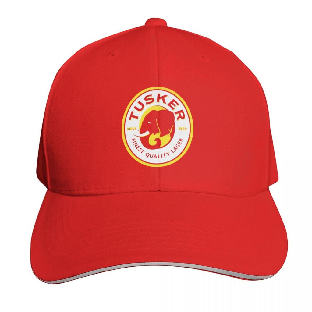 Tusker lager logo classic t shirt Baseball Cap Unisexs big size hat Snap Back Hat fishing caps Unisex hard hat Hats Women Unisexs
