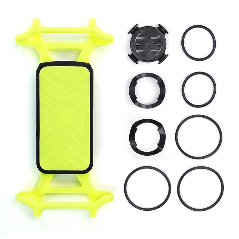 Shockproof Silicone Strap Mount for Garmin/XOSS Bike Computers