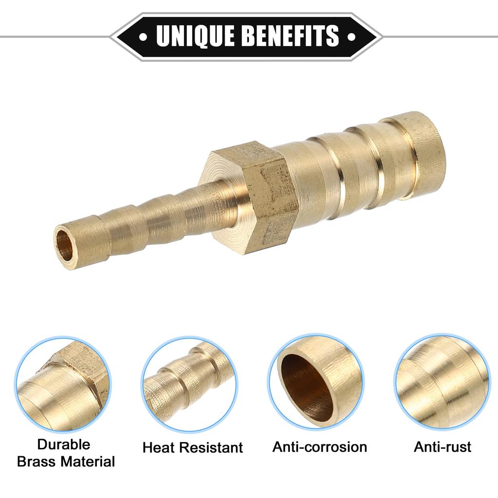 uxcell Car Engine Hose Fitting Connection Reducer Straight Shape Hose
